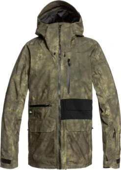 QUIKSILVER BLACK ALDER STRETCH GORETEX